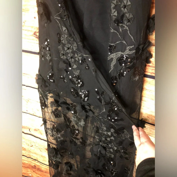 Sequin Applique Overlay Romper - Picture 8 of 16